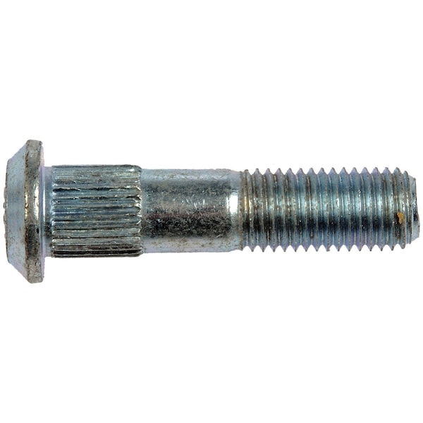 610-341 M12-1.50 Serrated Wheel Stud - 13.08mm Knurl, 52mm Length